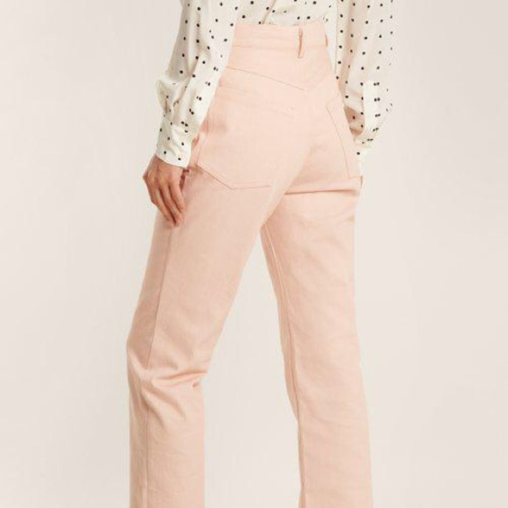 Apiece Apart pink denim